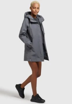 Khujo ArtisaParkaGraublau Donna Cappotti KH121U133-K11 -Khujo Negozio di alimentari b527c25ed0864c92bd736b3e1883ca43