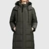 Khujo ClivCappotto CortoDunkeloliv Donna Cappotti KH121U15G-N11