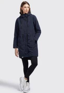 Khujo Adda - Cappotto Corto - Dunkelblau -Khujo Negozio di alimentari b7b553a2c5b443cca367d41e7802e263