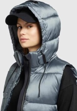 Khujo InnaSmanicatoGraublau Donna Giacche E Blazer KH121U1BS-K11 -Khujo Negozio di alimentari b81871f5dce941d6b92642b8c2c093cb