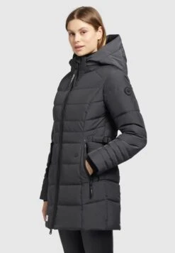 Khujo Amaray4Cappotto InvernaleDunkelgrau Donna Cappotti KH121U1C3-C11 -Khujo Negozio di alimentari b8d3e9252ee64628aa06d752343d954c