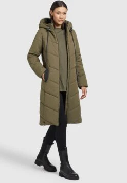 Khujo Aribay2 PeachedCappotto InvernaleKhaki Grün Donna Cappotti KH121U148-N11 -Khujo Negozio di alimentari b9ab34cefebc433f8578ff52f8af2c51