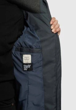 Khujo Aribay3 StructuredCappotto InvernaleGraublau Donna Cappotti KH121U142-K11 -Khujo Negozio di alimentari b9fc69bcd51d48c49aada0b67bd20a40