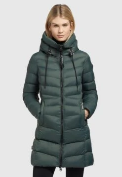 Khujo Tuhani3 SoftCappotto InvernaleBlaugrün Donna Cappotti KH121U1B9-M11