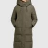 Khujo Soulani2Cappotto InvernaleKhaki Grün Donna Cappotti KH121U14C-N11