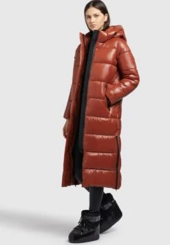 Khujo Saima ShinyCappotto InvernaleRotbraun Donna Cappotti KH121U1C0-G12 -Khujo Negozio di alimentari be1c81745d1d40cb8ca7ab382cc524d9
