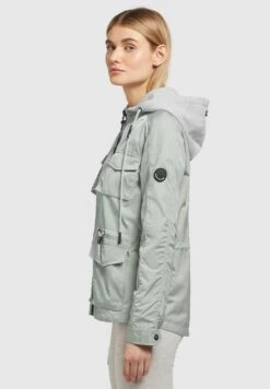 Khujo FlamesGiacca LeggeraBlassgrün Donna Giacche E Blazer KH121U13B-M11 -Khujo Negozio di alimentari be53c232e33e41baa5ec75607bfe74b0