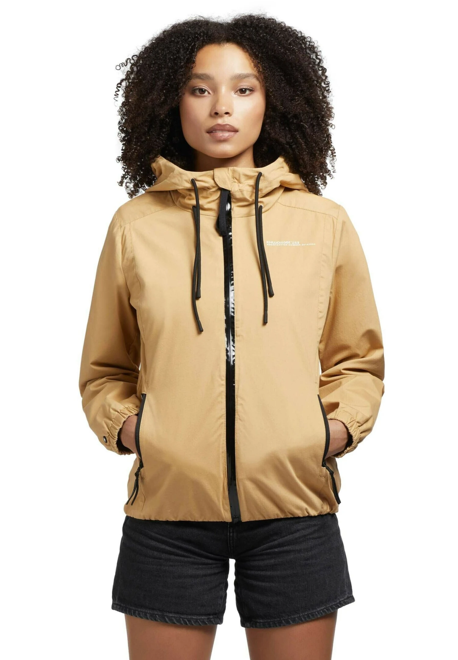 Khujo Rolava2Giacca Da Mezza StagioneCurry Donna Giacche E Blazer KH121G0E9-E11 5 Khujo Rolava2Giacca Da Mezza StagioneCurry Donna Giacche E Blazer KH121G0E9-E11 - immagine 5