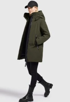 Khujo Viona4Cappotto InvernaleDunkelgrün Donna Cappotti KH121U1CS-M11 15 Khujo Viona4Cappotto InvernaleDunkelgrün Donna Cappotti KH121U1CS-M11 -Khujo Negozio di alimentari c1cbb50e2de64fed9f476a9be510fd97