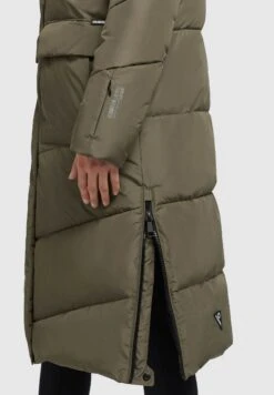 Khujo ElvitaCappotto InvernaleKhaki Grün Donna Cappotti KH121U14I-N11 -Khujo Negozio di alimentari c2674b26d24242b2842ad798912ea3d5