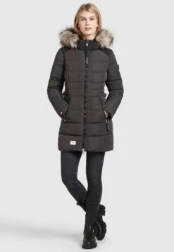 Khujo Amaray2 - Cappotto Invernale - Dunkelgrau -Khujo Negozio di alimentari c42cf8e72b114eec9db13a397459adf7