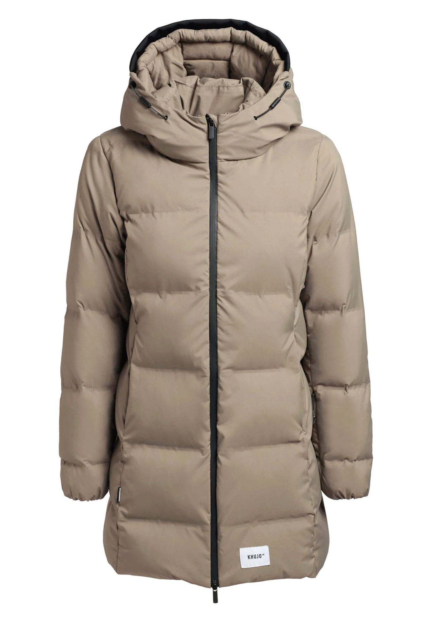 Khujo TanareCappotto InvernaleTaupe Donna Cappotti KH121U15W-B11 8 Khujo TanareCappotto InvernaleTaupe Donna Cappotti KH121U15W-B11 - immagine 8
