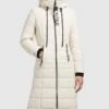 Khujo Casca2 PeachedCappotto InvernaleWeiß Donna Cappotti KH121U1BM-A11