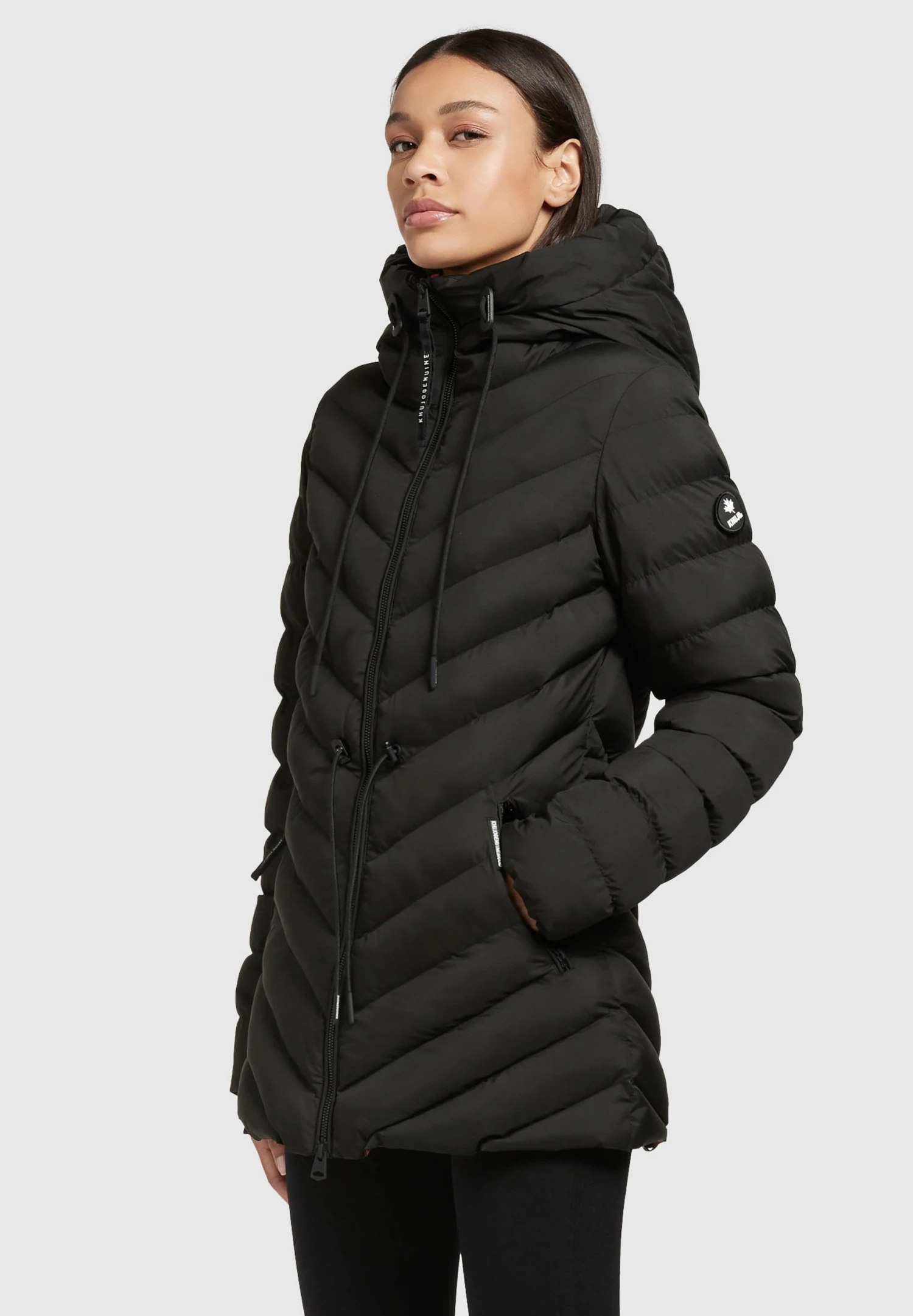 Khujo Giacca InvernaleSchwarz Donna Giacche E Blazer KH121U15O-Q12 5 Khujo Giacca InvernaleSchwarz Donna Giacche E Blazer KH121U15O-Q12 - immagine 5