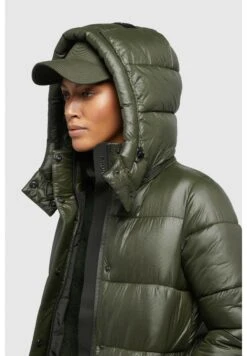Khujo Emoria ShinyCappotto InvernaleDunkelgrun Donna Cappotti KH121U17O-M11 -Khujo Negozio di alimentari c8101a5bc90c465c8277ae976d168740