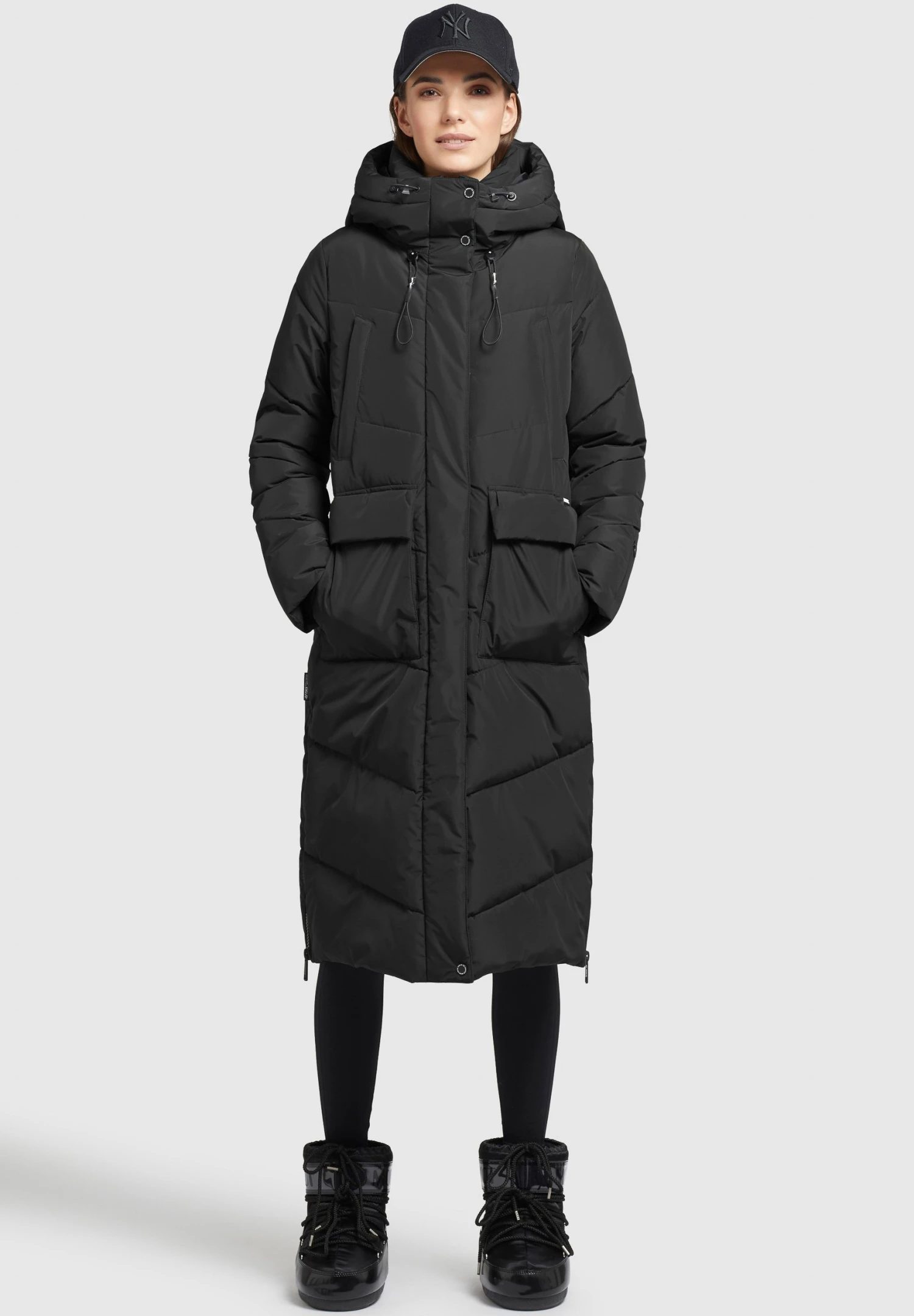 Khujo ElvitaCappotto InvernaleSchwarz Donna Cappotti KH121U14I-Q11 2 Khujo ElvitaCappotto InvernaleSchwarz Donna Cappotti KH121U14I-Q11 - immagine 2