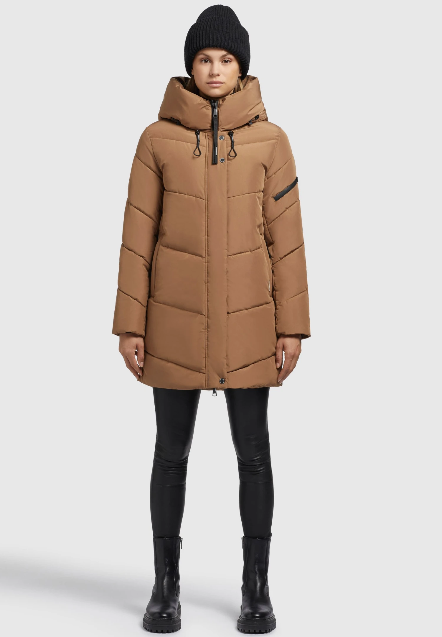 Khujo Jordis4Cappotto InvernaleHellbraun Donna Cappotti KH121U1DK-O11 2 Khujo Jordis4Cappotto InvernaleHellbraun Donna Cappotti KH121U1DK-O11 - immagine 2