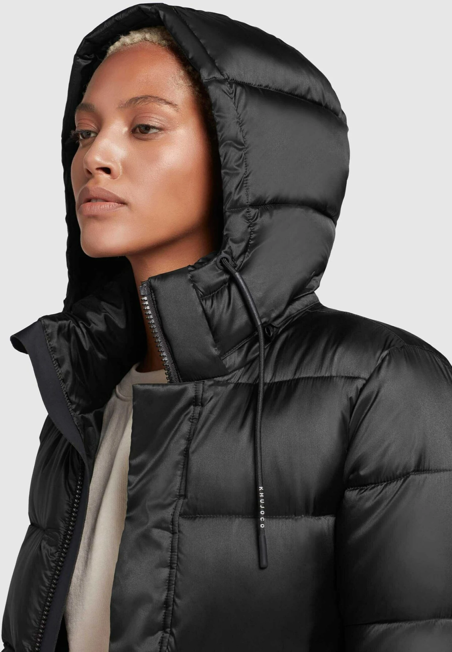 Khujo Evona Giacca InvernaleSchwarz Donna Giacche E Blazer KH121U14Q-Q11 5 Khujo Evona Giacca InvernaleSchwarz Donna Giacche E Blazer KH121U14Q-Q11 - immagine 5