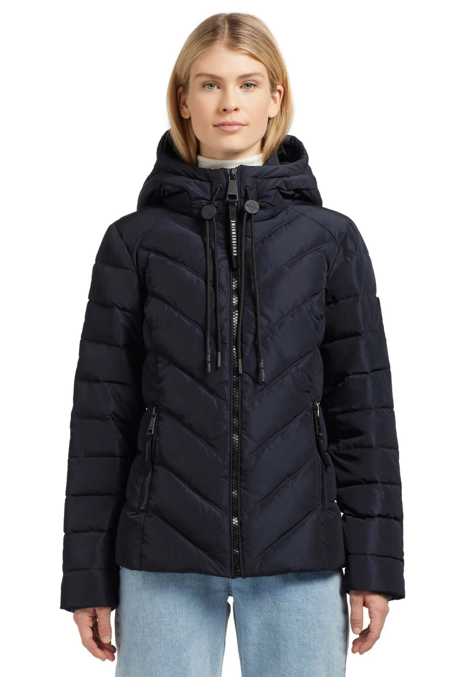 Khujo Stern2Giacca InvernaleDunkelblau Donna Giacche E Blazer KH121U1A0-K11 8 Khujo Stern2Giacca InvernaleDunkelblau Donna Giacche E Blazer KH121U1A0-K11 - immagine 8