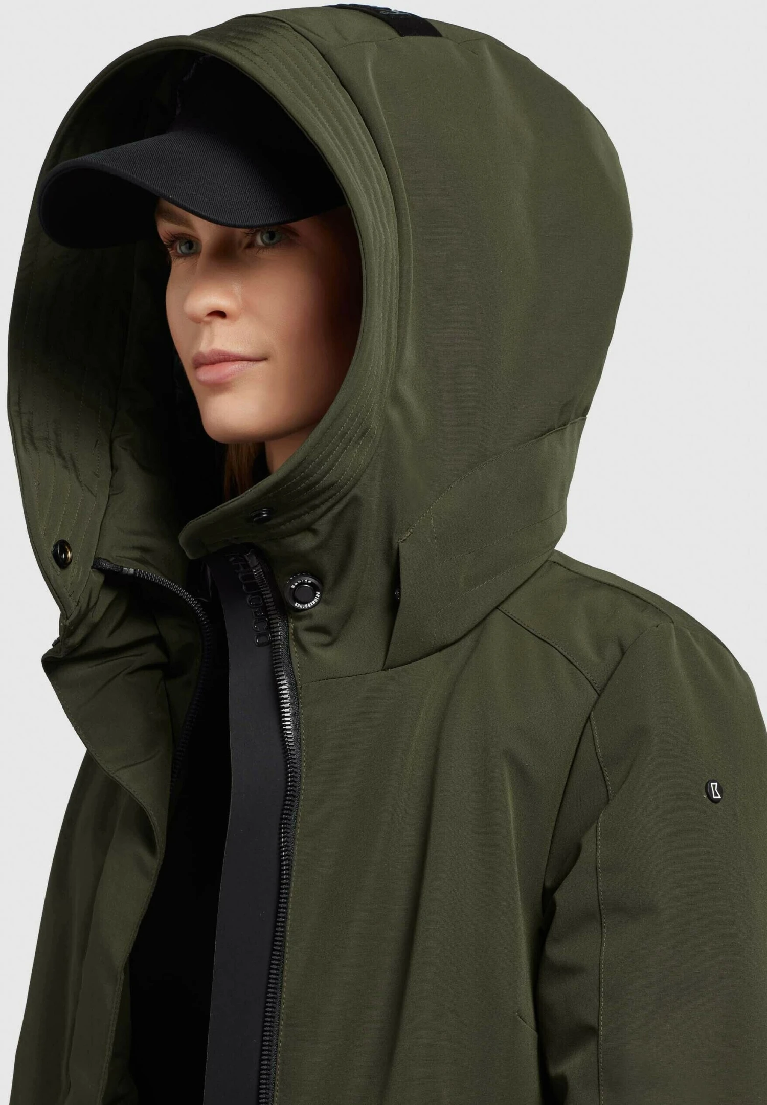 Khujo Viona4Cappotto InvernaleDunkelgrün Donna Cappotti KH121U1CS-M11 4 Khujo Viona4Cappotto InvernaleDunkelgrün Donna Cappotti KH121U1CS-M11 - immagine 4