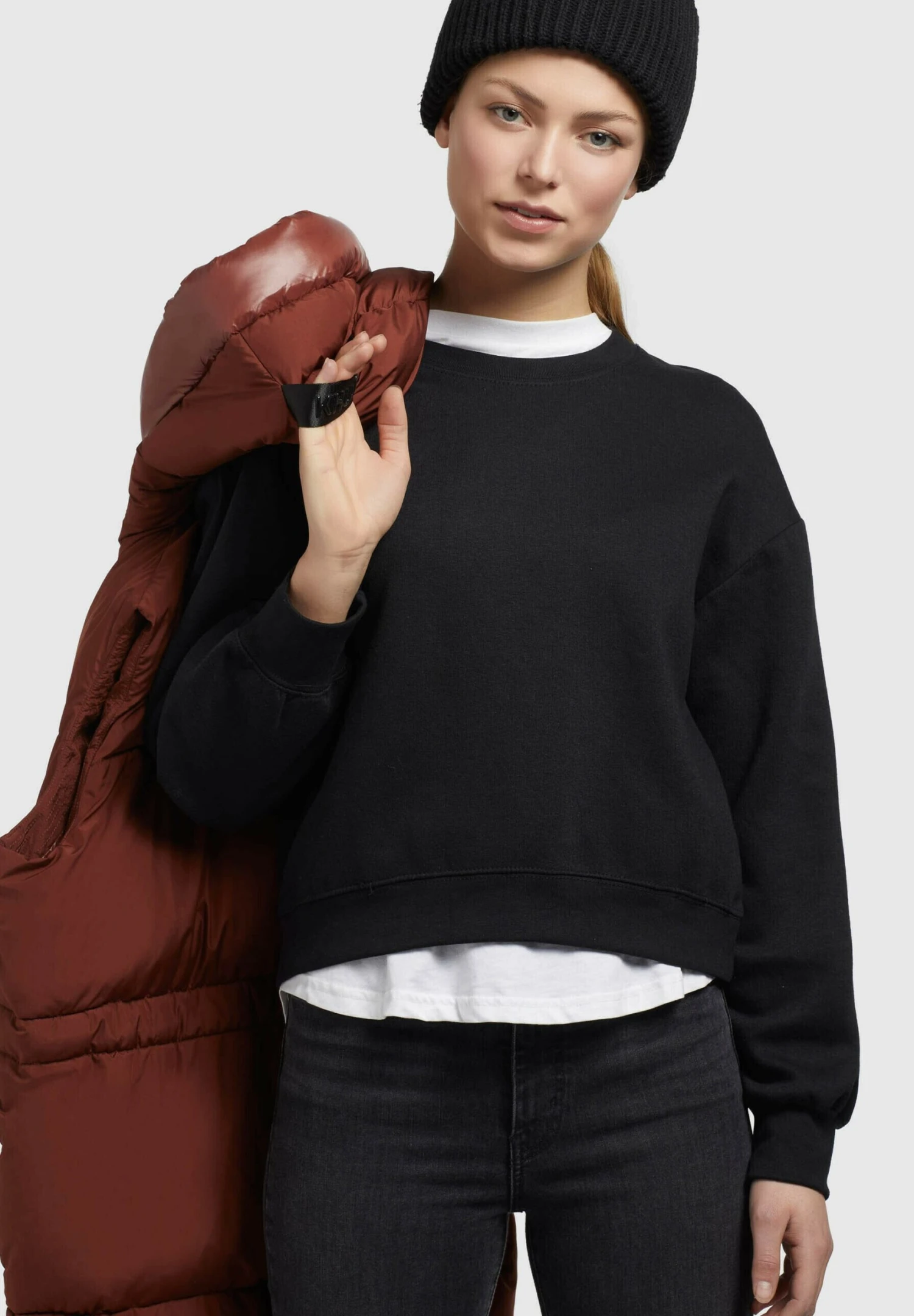 Khujo AlvaSmanicatoRotbraun Donna Giacche E Blazer KH121U1CM-O11 5 Khujo AlvaSmanicatoRotbraun Donna Giacche E Blazer KH121U1CM-O11 - immagine 5