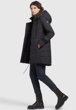 Khujo Elva StructuredCappotto InvernaleSchwarz Donna Cappotti KH121U110-Q11 -Khujo Negozio di alimentari d37313cbf86347dfa20f2f1d188cf8f0