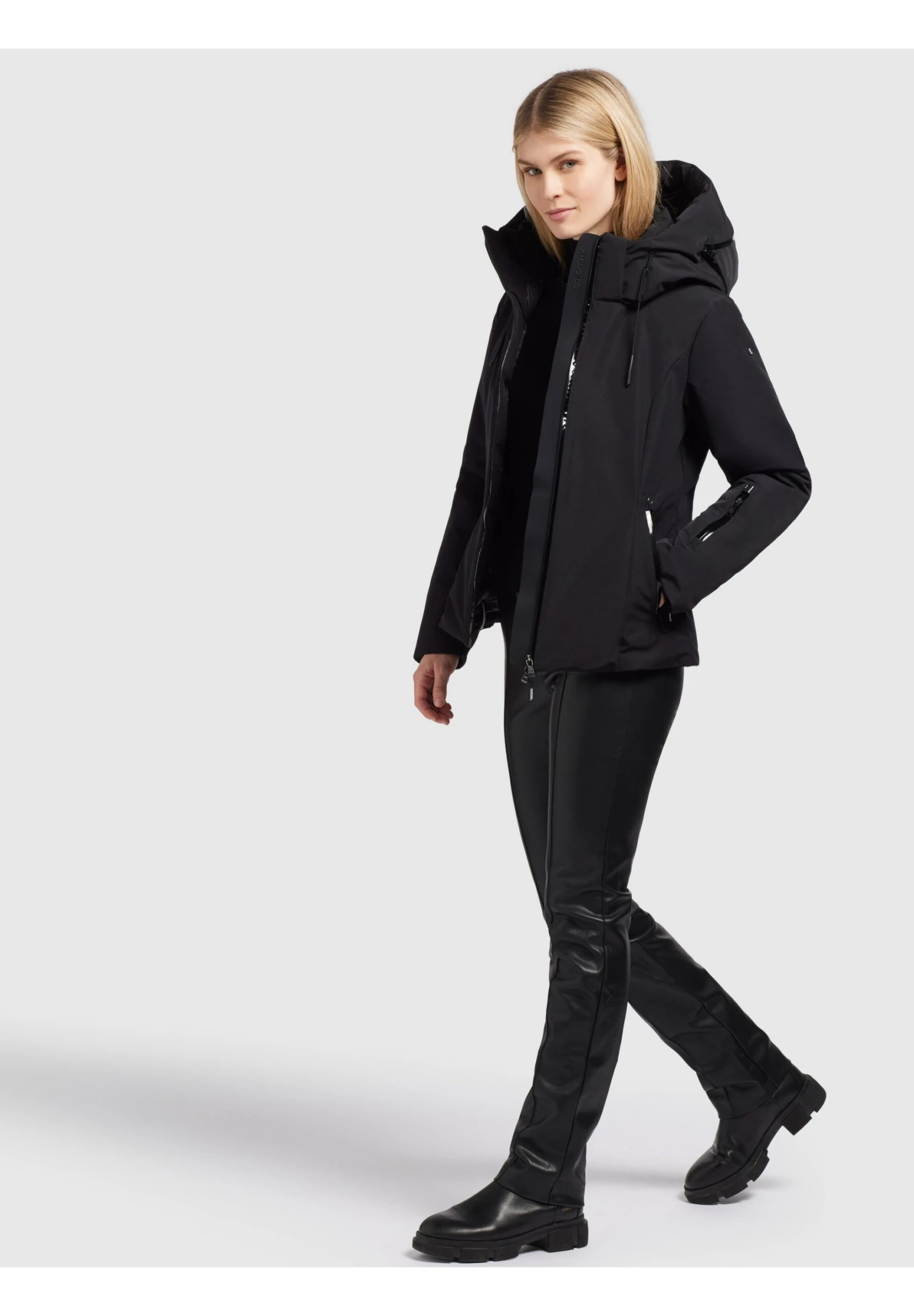 Khujo AneaGiacca Da Mezza StagioneSchwarz Donna Giacche E Blazer KH121G0EH-Q11 7 Khujo AneaGiacca Da Mezza StagioneSchwarz Donna Giacche E Blazer KH121G0EH-Q11 - immagine 7