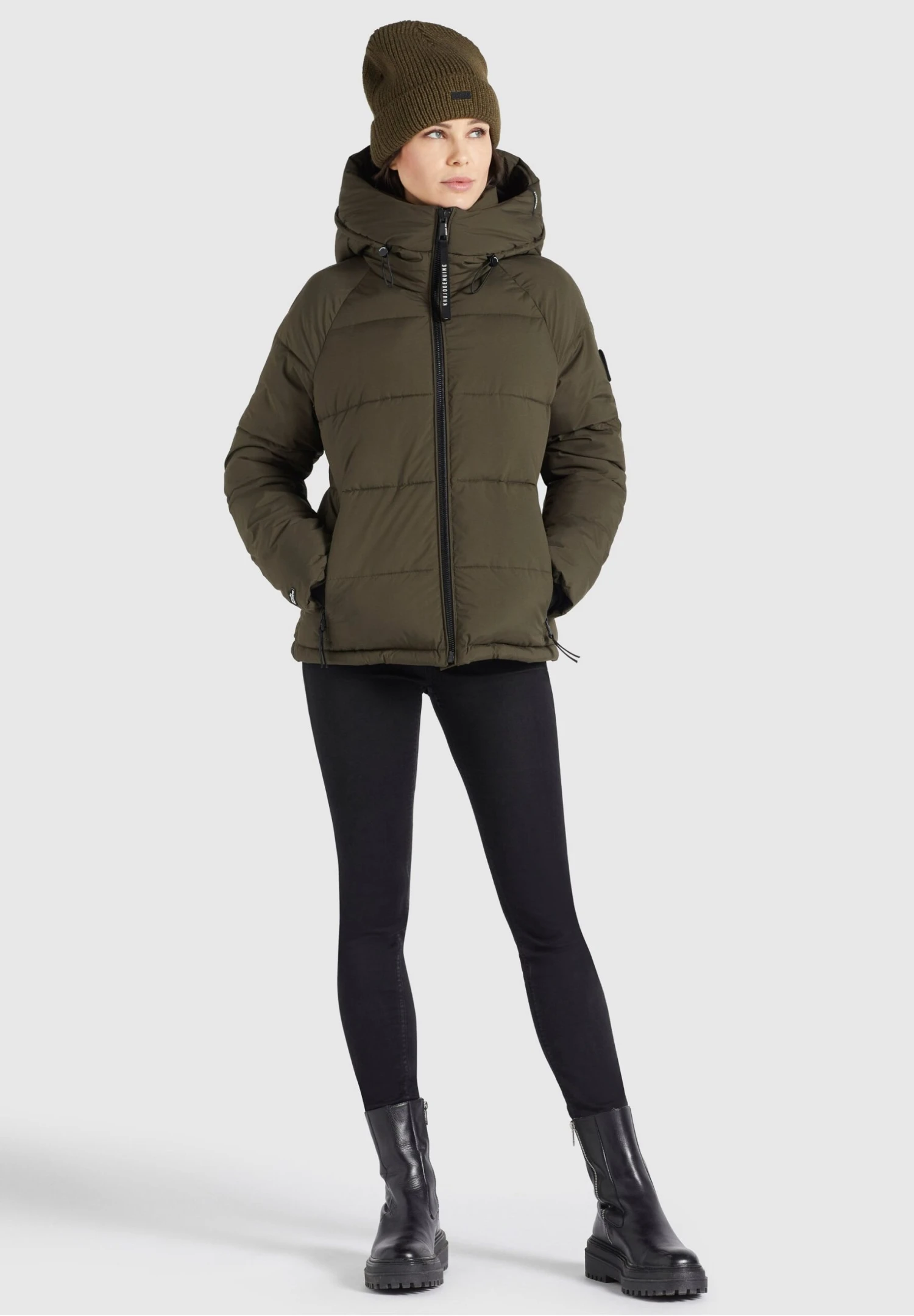 Khujo Isidora - Giacca Invernale - Khaki 2 Khujo Isidora - Giacca Invernale - Khaki - immagine 2