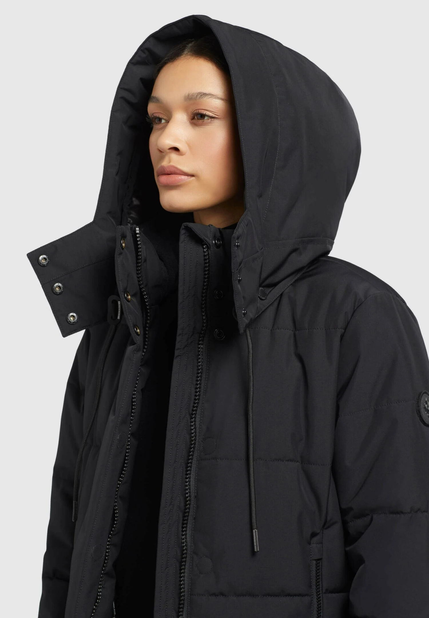 Khujo ViolaCappotto InvernaleSchwarz Donna Cappotti KH121U1AL-Q11 4 Khujo ViolaCappotto InvernaleSchwarz Donna Cappotti KH121U1AL-Q11 - immagine 4