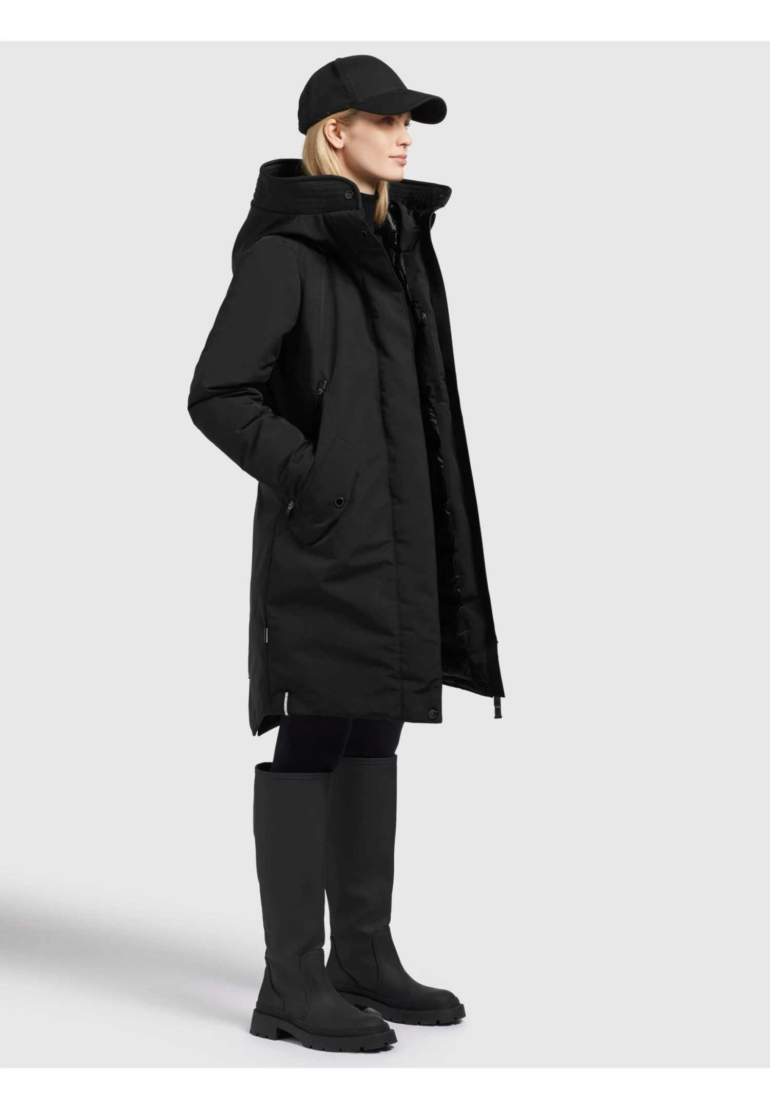 Khujo CharlynParkaSchwarz Donna Cappotti KH121U1CV-Q11 7 Khujo CharlynParkaSchwarz Donna Cappotti KH121U1CV-Q11 - immagine 7