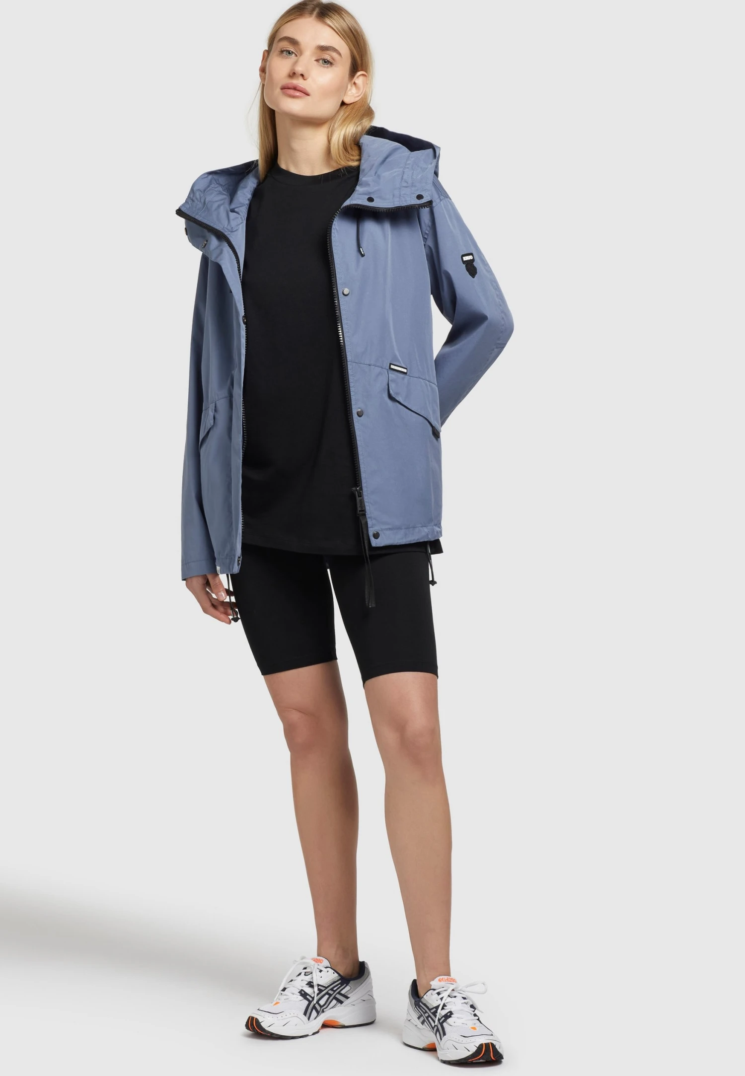 Khujo FripsGiacca Da Mezza StagioneBlau Donna Giacche E Blazer KH121G0DE-K11 2 Khujo FripsGiacca Da Mezza StagioneBlau Donna Giacche E Blazer KH121G0DE-K11 - immagine 2