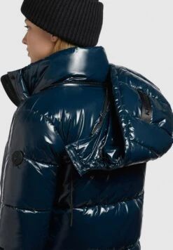 Khujo JadetCappotto InvernaleDunkelblau Donna Cappotti KH121U1BG-K11 -Khujo Negozio di alimentari d6158db1e1c64eafa74a514b22ba5ca7