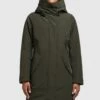Khujo Charlyn - Cappotto Invernale - Dunkelgrün