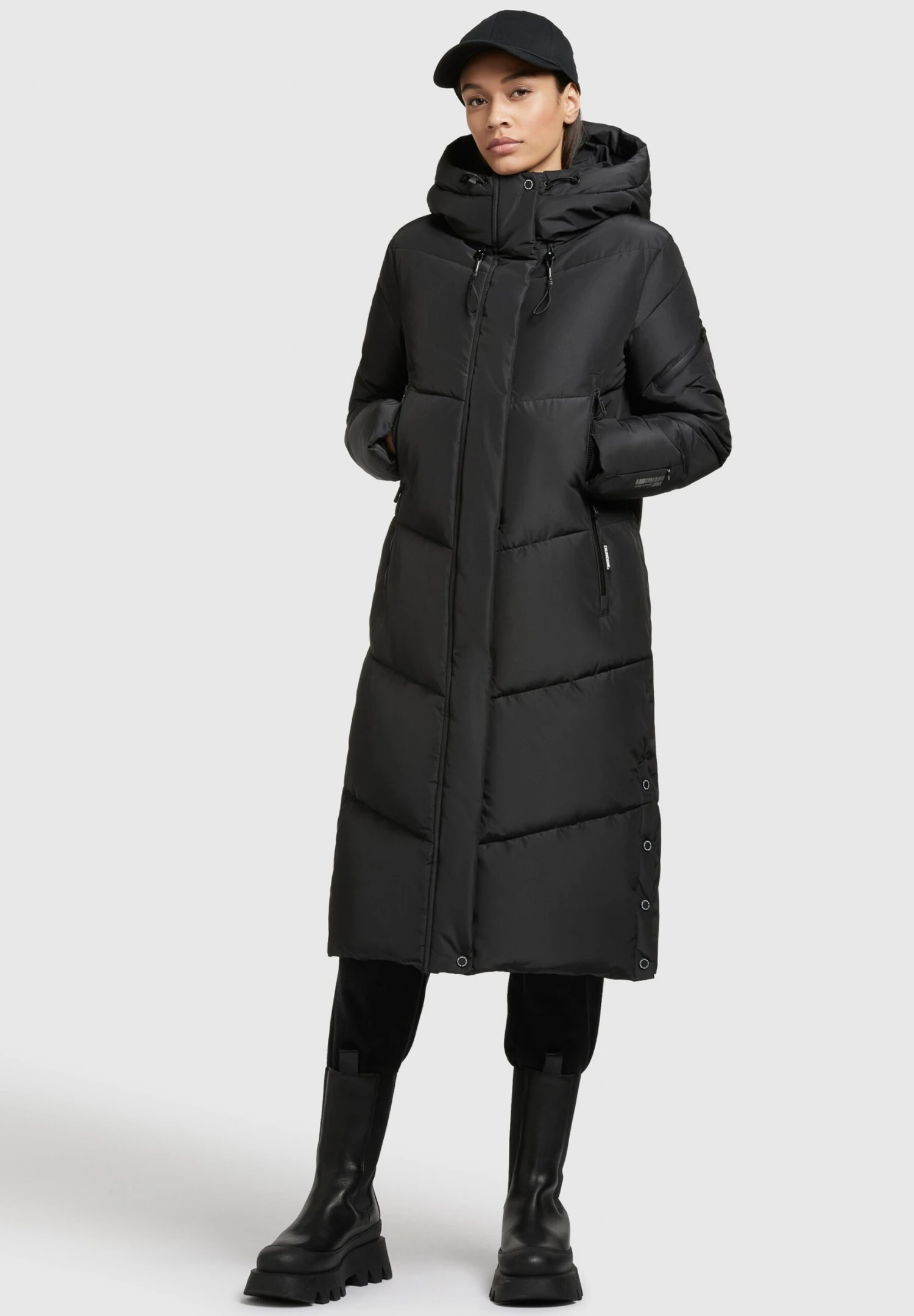 Khujo Sonje3 - Cappotto Invernale - Schwarz 2 Khujo Sonje3 - Cappotto Invernale - Schwarz - immagine 2