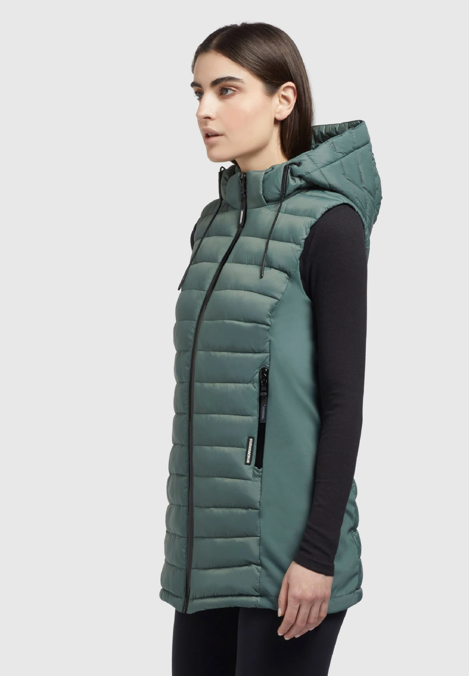 Khujo Weste Becca MattSmanicatoKupfergrün Donna Giacche E Blazer KH121U18P-L11 5 Khujo Weste Becca MattSmanicatoKupfergrün Donna Giacche E Blazer KH121U18P-L11 - immagine 5