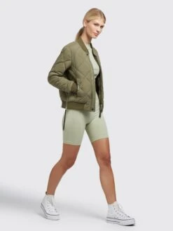 Khujo LeonaGiubbotto BomberLea Gre Donna Giacche E Blazer KH121G0DU-N11 -Khujo Negozio di alimentari db53ffed9fb141fea8780965b5109fbc