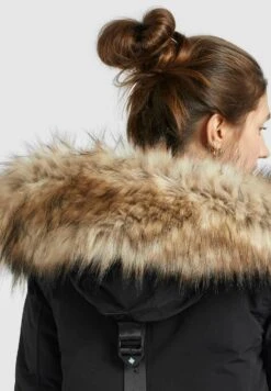 Khujo Akandi - Cappotto Invernale - Schwarz -Khujo Negozio di alimentari dc62a6fe4b0d438eac66cd815d796bc2