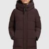 Khujo WenteCappotto InvernaleWeinrot Donna Cappotti KH121U15E-G11