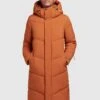 Khujo Torino2 - Cappotto Invernale - Orangebraun