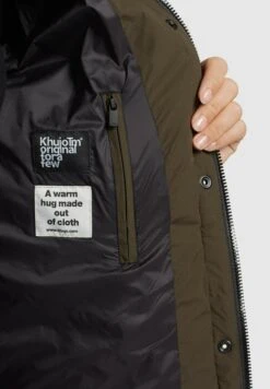 Khujo DorasiCappotto InvernaleKhaki Donna Cappotti KH121U12I-N11 -Khujo Negozio di alimentari dcd600e1d59547c78d2b431502c826ef
