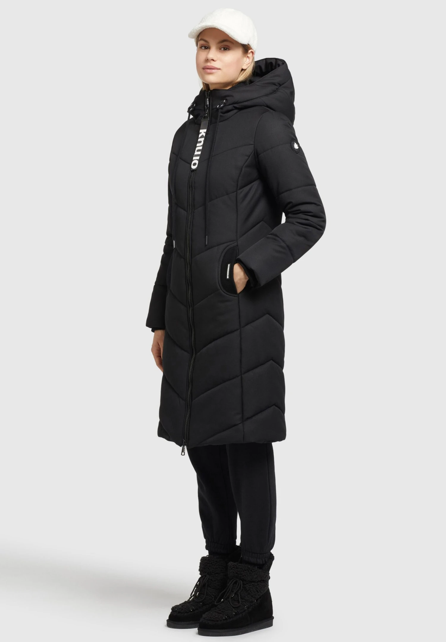 Khujo Aribay3 StructuredCappotto InvernaleSchwarz Donna Cappotti KH121U142-Q11 2 Khujo Aribay3 StructuredCappotto InvernaleSchwarz Donna Cappotti KH121U142-Q11 - immagine 2