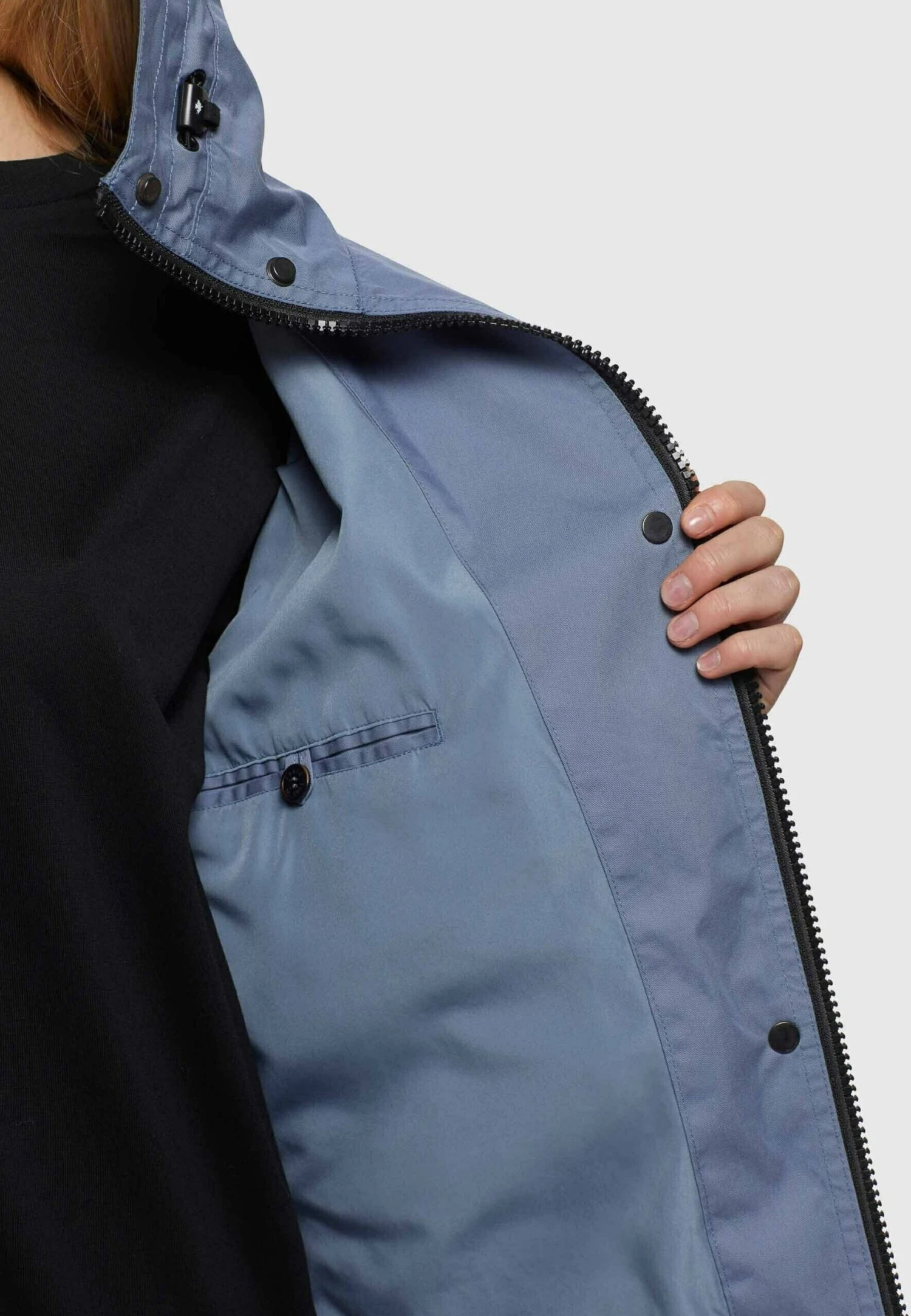 Khujo FripsGiacca Da Mezza StagioneBlau Donna Giacche E Blazer KH121G0DE-K11 5 Khujo FripsGiacca Da Mezza StagioneBlau Donna Giacche E Blazer KH121G0DE-K11 - immagine 5