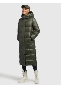 Khujo Emoria ShinyCappotto InvernaleDunkelgrun Donna Cappotti KH121U17O-M11 -Khujo Negozio di alimentari df906c3a3cf34956909fe477762d5289