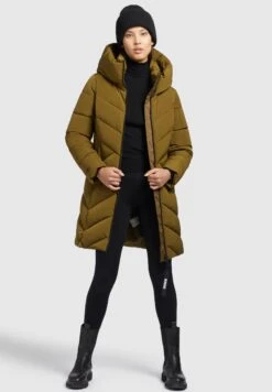Khujo DarkaCappotto InvernaleGoldbraun Donna Cappotti KH121U19Y-E11 -Khujo Negozio di alimentari e3a1c52a51124556bb97fbc6bc4a5064
