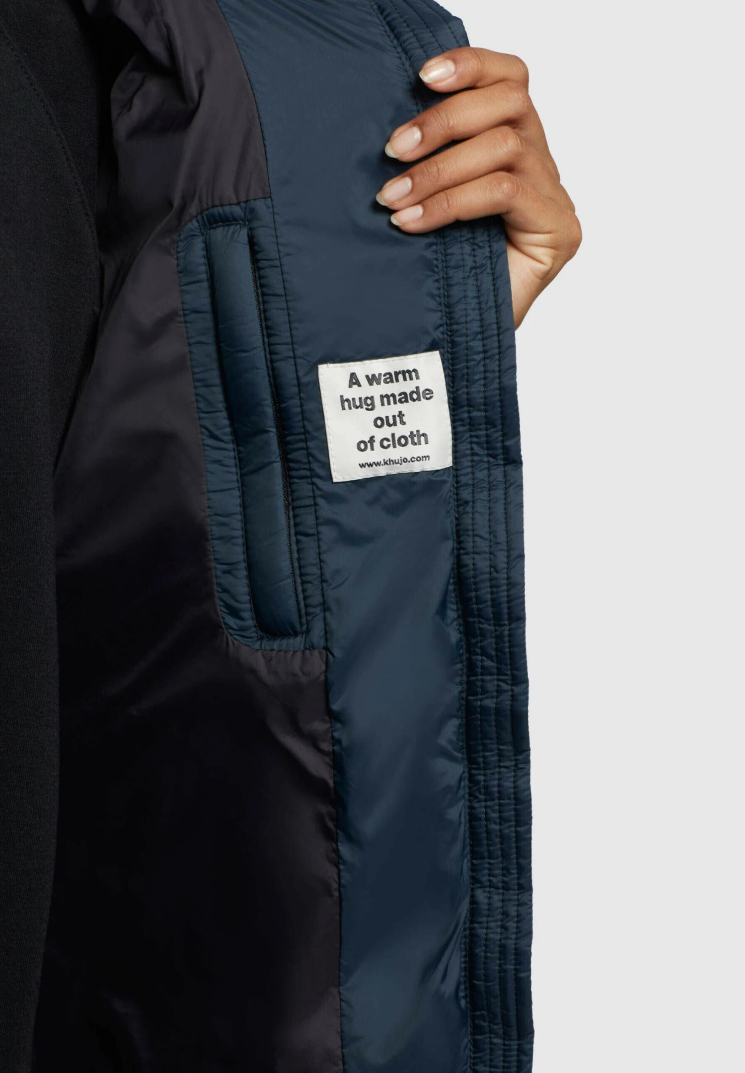 Khujo ZaritaCappotto InvernaleDunkelblau Donna Cappotti KH121U1B4-K11 5 Khujo ZaritaCappotto InvernaleDunkelblau Donna Cappotti KH121U1B4-K11 - immagine 5