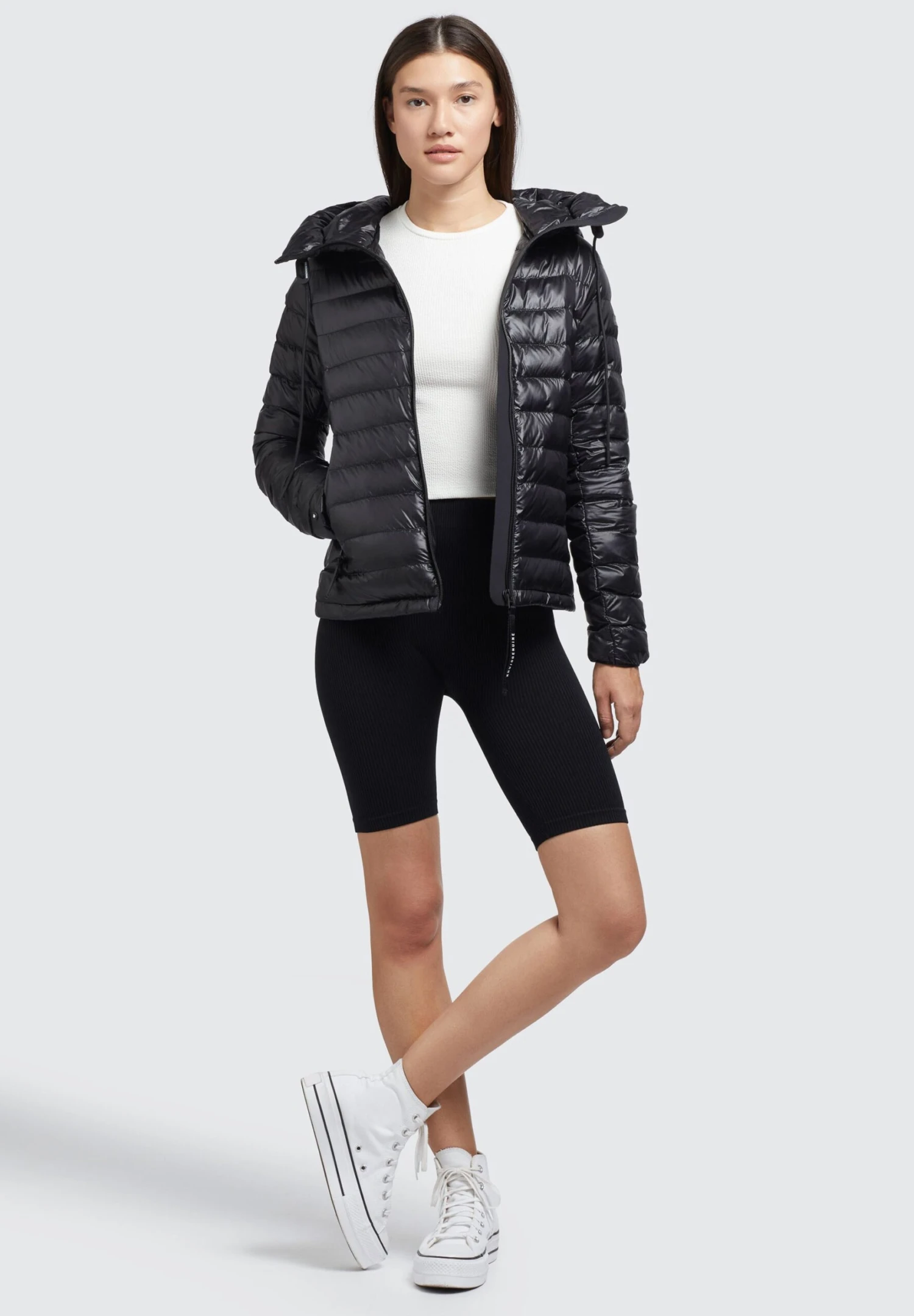 Khujo Lovina4 ShinyGiacca Da Mezza StagioneSchwarz Donna Giacche E Blazer KH121U18J-Q11 4 Khujo Lovina4 ShinyGiacca Da Mezza StagioneSchwarz Donna Giacche E Blazer KH121U18J-Q11 - immagine 4