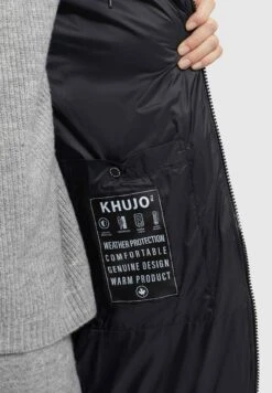 Khujo TuulaCappotto InvernaleSchwarz Donna Cappotti KH121U166-Q11 -Khujo Negozio di alimentari e62815cb0a2f4db2b1162afc71f1e1e4