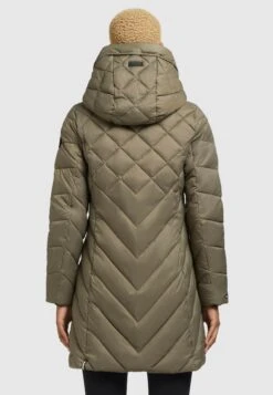 Khujo AnethCappotto InvernaleKhaki Donna Cappotti KH121U15B-N11 -Khujo Negozio di alimentari e67c3671abfc49fca8d809237f4ed819