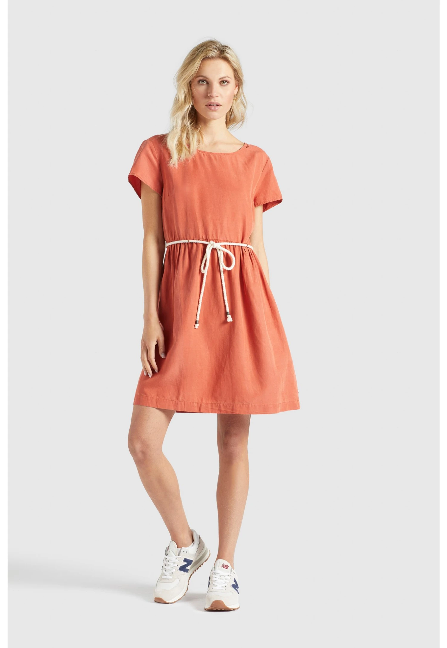 Khujo AsbaVestito EstivoTerrakotta Donna Vestiti KH121C0DQ-H11 2 Khujo AsbaVestito EstivoTerrakotta Donna Vestiti KH121C0DQ-H11 - immagine 2