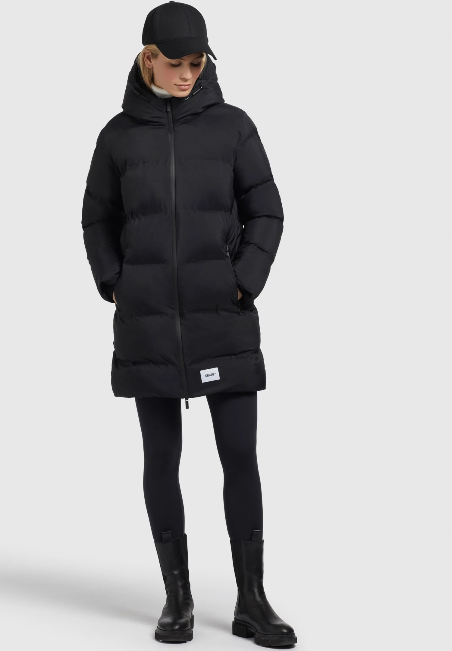 Khujo Dido2Cappotto InvernaleSchwarz Donna Cappotti KH121U1D8-Q11 2 Khujo Dido2Cappotto InvernaleSchwarz Donna Cappotti KH121U1D8-Q11 - immagine 2